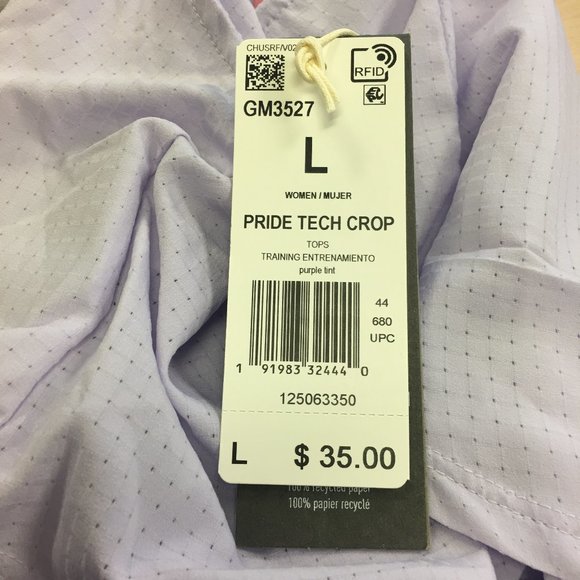 Adidas Pride Tech Performance Tank - Picture 6 of 7